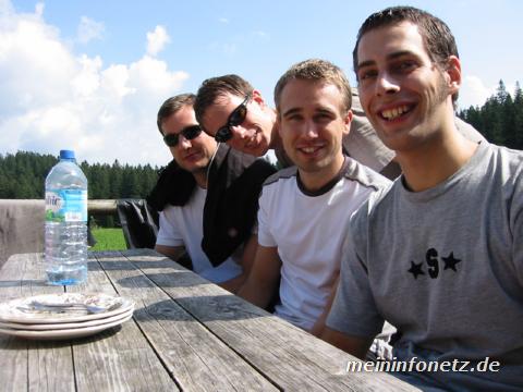 Mittag auf der H�ttn
